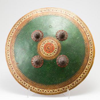 A Indo-Persian shield from the 19th century.