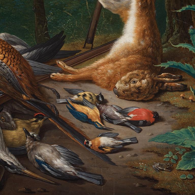 Pieter Snyers (Snijers) Tillskriven, Jaktstilleben.