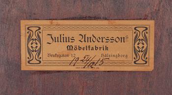 SEKRETÄR, gustaviansk stil. Julius Anderssons möbelfabrik, Hälsingborg. 1915.