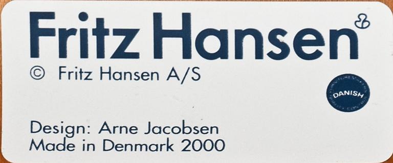 STOLAR, 6 st, "Sjuan", Arne Jacobsen, Fritz Hansen.