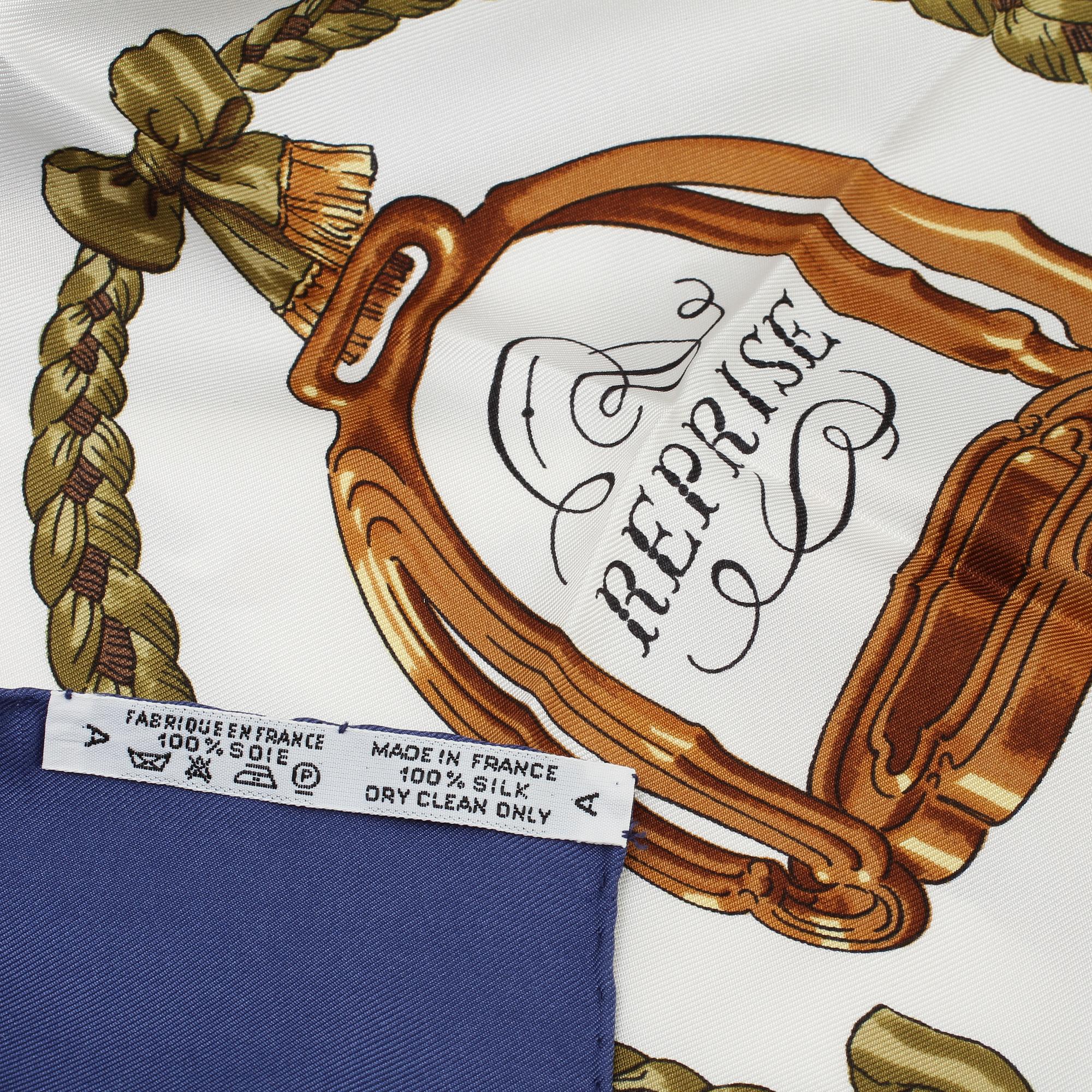 SCARF, siden, "Reprise", Philippe Ledoux, Hermès, Paris, 1900/2000-tal.