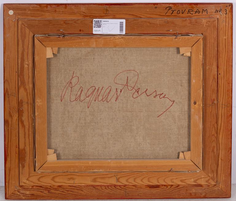 Ragnar Person, "Burial in a snowstorm.".