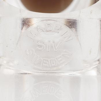 Siv Lagerström, tre ringar, akrylplast, 1970-tal.