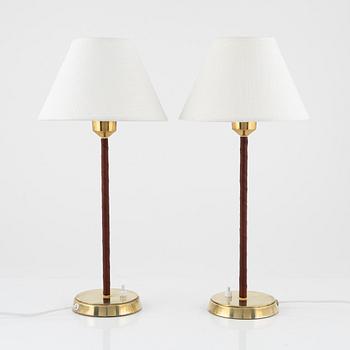 A pair of table lights, Falkenbergs Belysning, second part of the 20th Century.