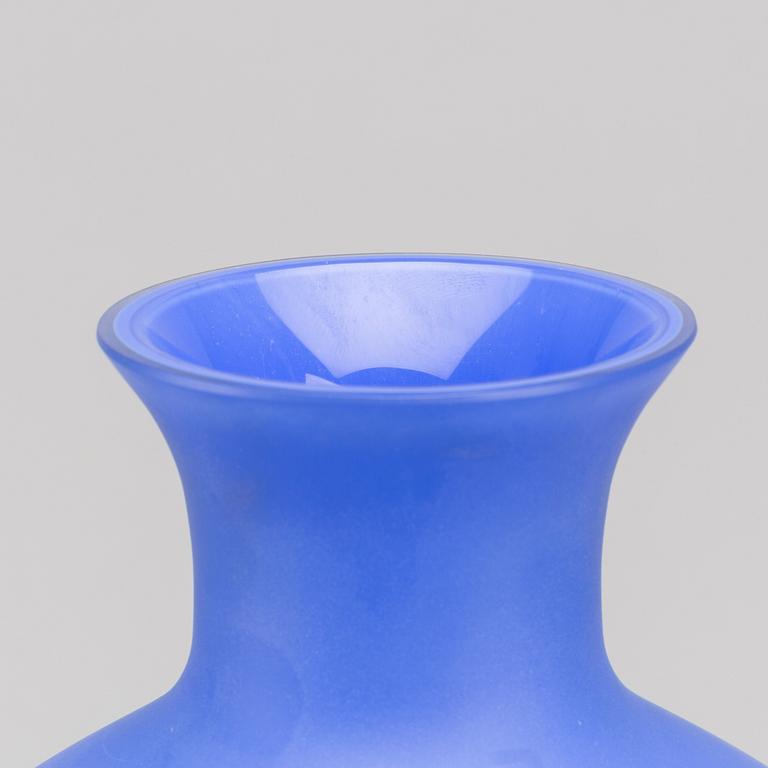 A MURANO GLASS VASE.