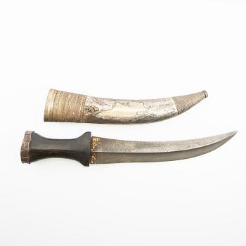 Jambiya / dagger, Kurdish, eastern Turkey / northern Iraq circa 1850.