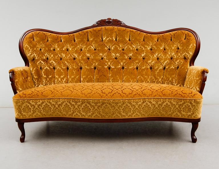 SOFFA, rokokostil, 1900-talets andra hälft.