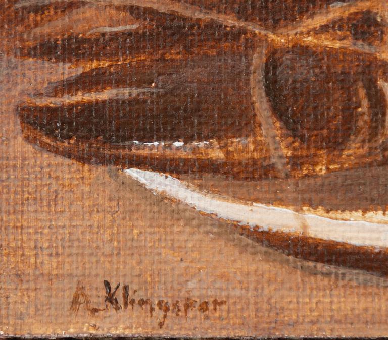 Alexander Klingspor, "Studie av hummer".