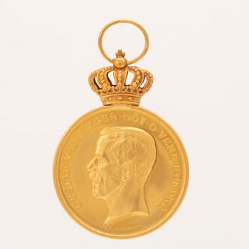 A Swedish gold medal, 1914.
