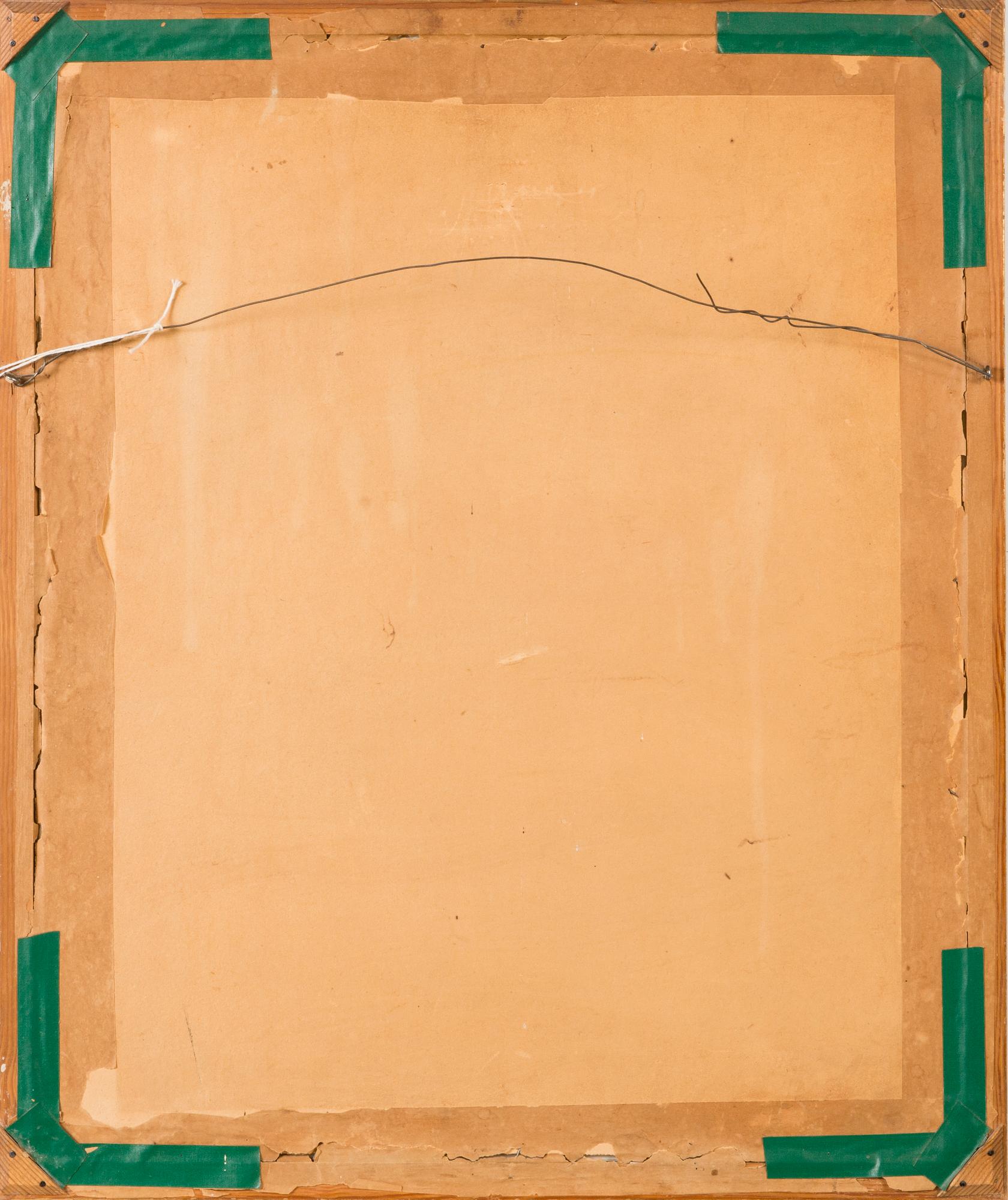 ANTTI FAVÉN, mixed media, signed.