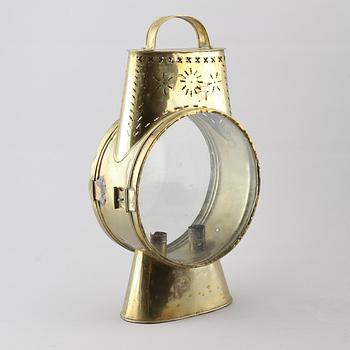 LYKTA, mässing, 1800-talets första hälft.