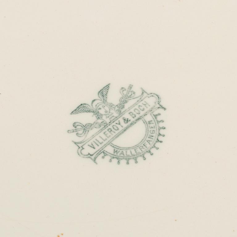 3 pcs of earthenware service from Villeroy & Boch, 20th century.