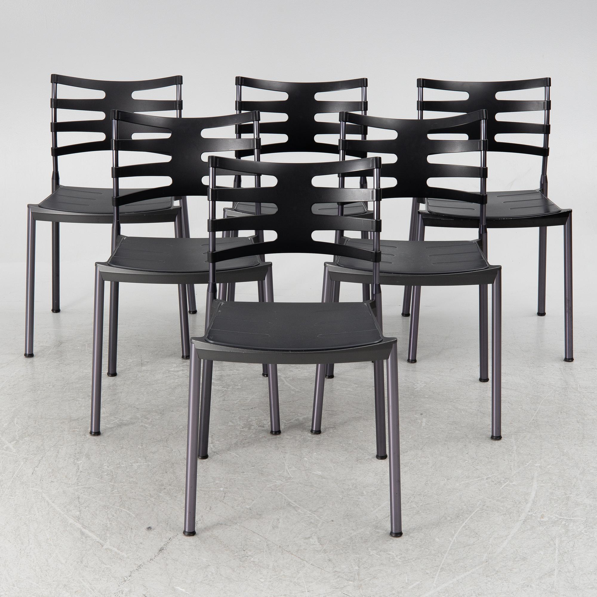 Kasper Salto, stolar, 6 st, "Ice", Fritz Hansen, Danmark, 2008-10.