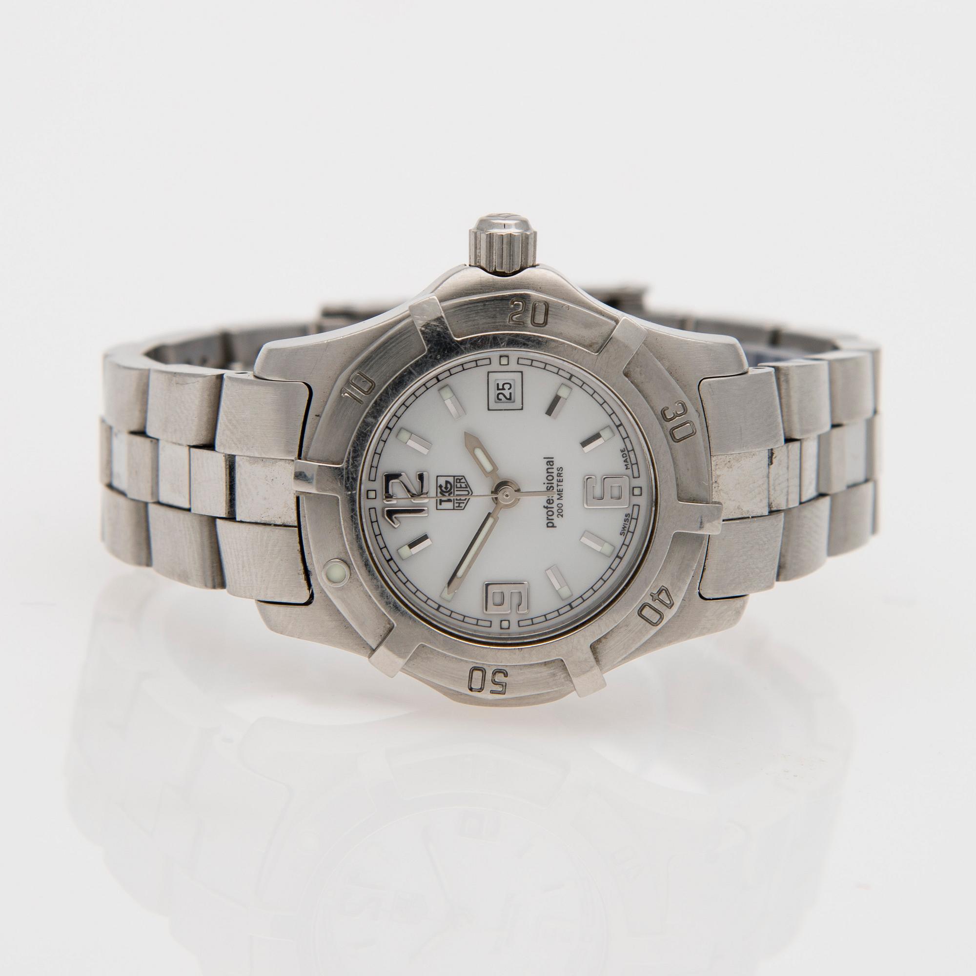 ARMBANDSUR, dam, Tag Heuer Professional, stål.