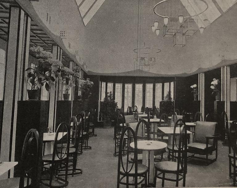 Carl Bergsten, stol, Gemla Leksaksfabrik, Diö, för Konst- och industriutställningen, Norrköping, 1906.