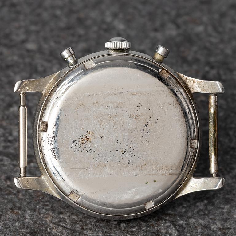 Heuer, "Pre-Carrera", "Gilt dial", chronograph, ca 1960.