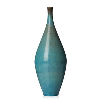 Stig Lindberg, a stoneware vase, Gustavsberg studio, Sweden 1953.