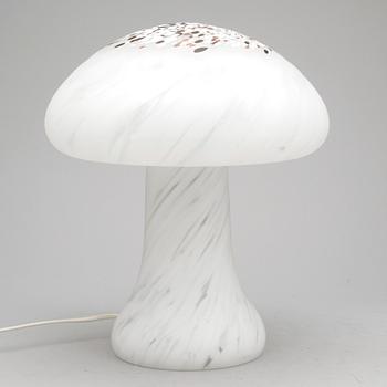 BORDSLAMPA, glas, Monica Backström, kosta. 1970-tal.