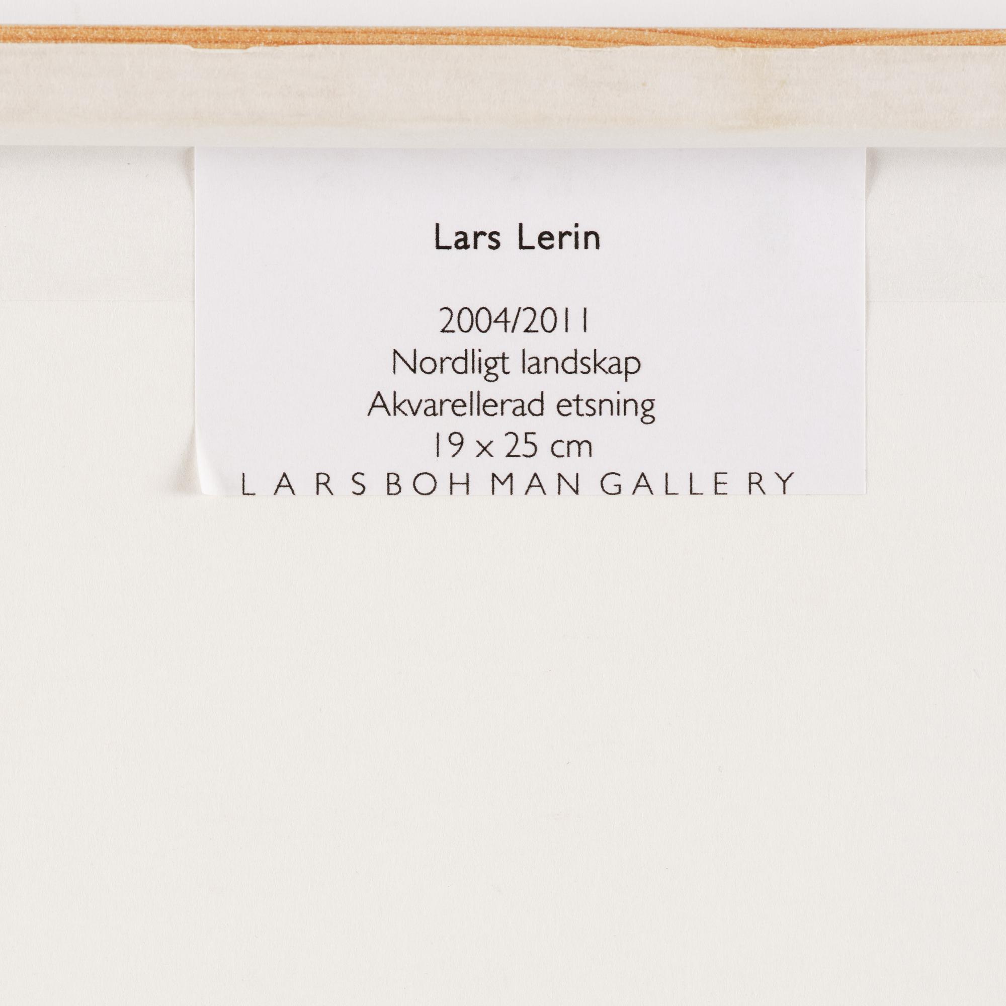 Lars Lerin, Northern Landscape.