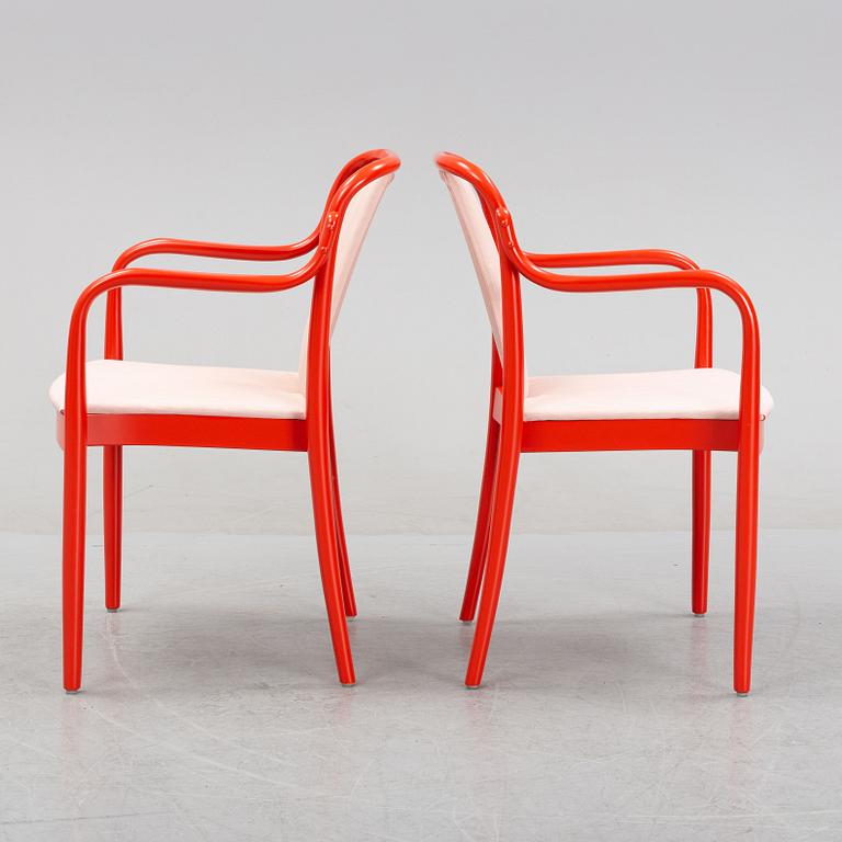 Jack Ränge och Beata Heuman, karmstolar, ett par, "Kaiser", Gemla, Diö, 1982 och 2021.