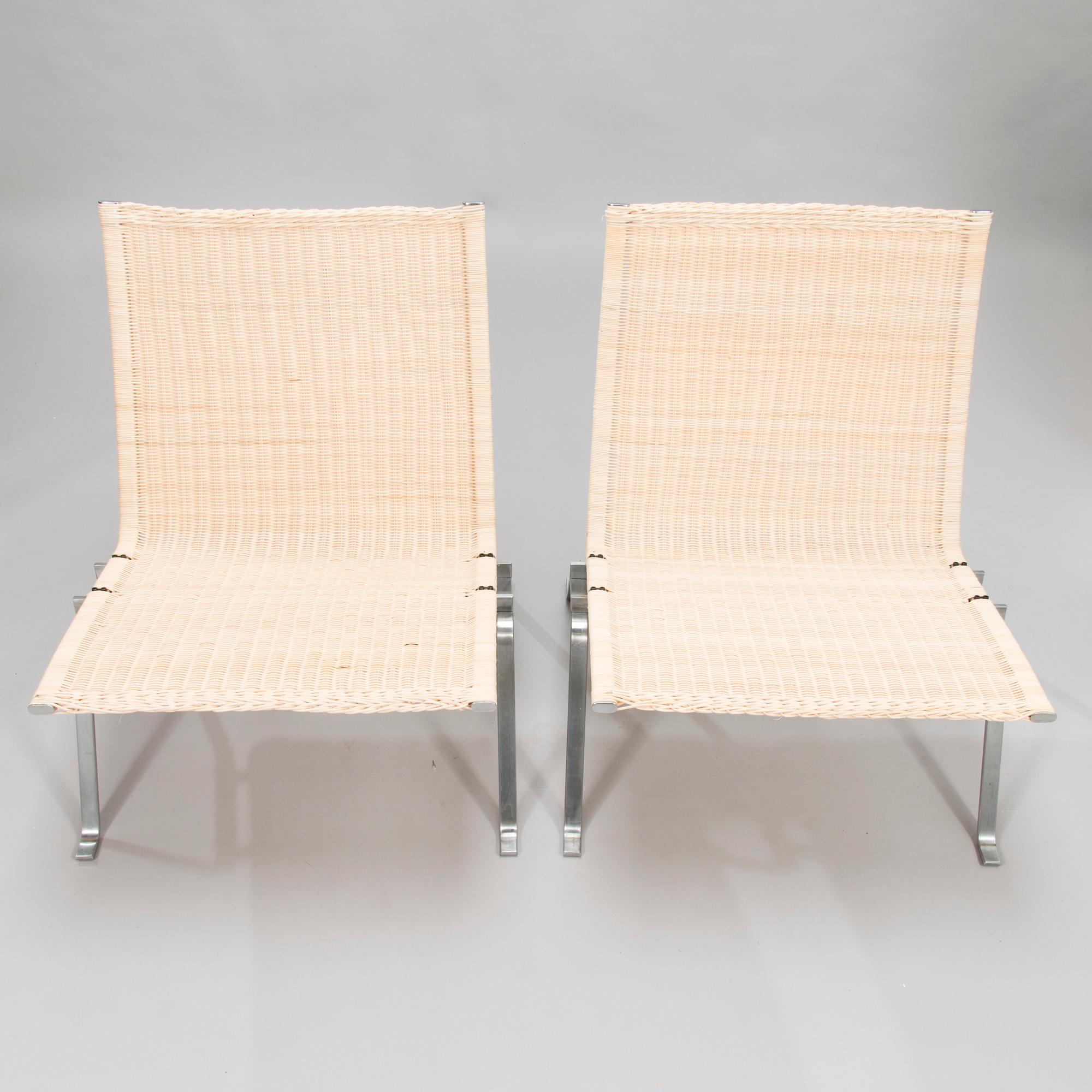 POUL KJAERHOLM, nojatuolipari, "PK22", E. Kold Christensen, Tanska.