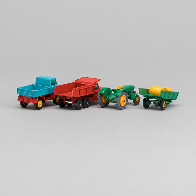 LESNEY MATCHBOX SERIES FOUR CARS.