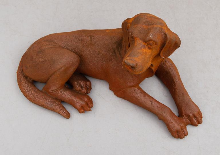 FIGUR, gjutjärn, modern tillverkning.