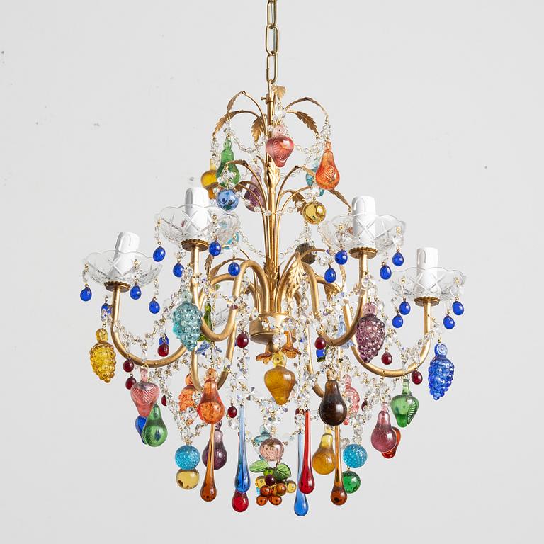 Chandelier, Murano, contemporary manufacture.