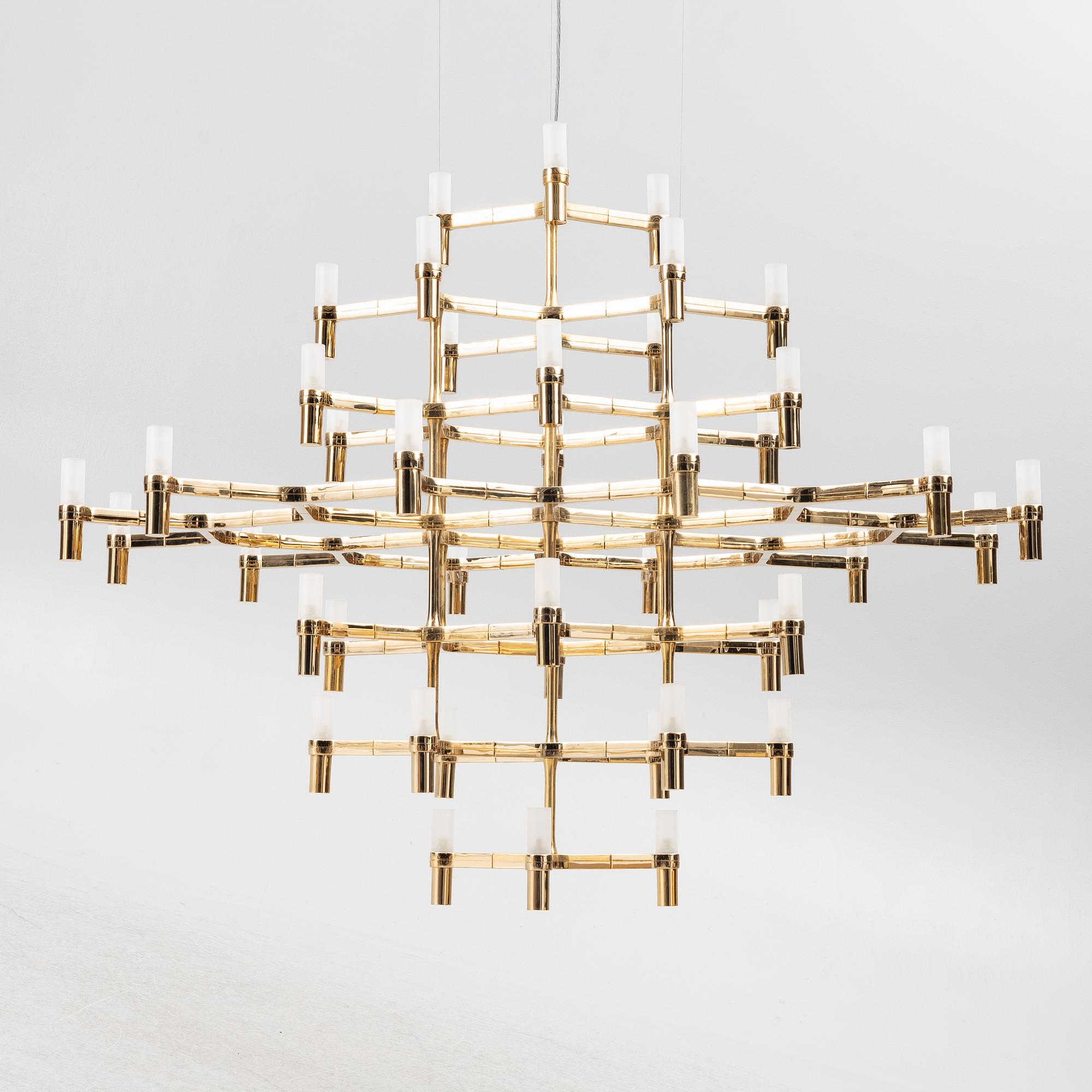 Jehs + Laub, a 'Crown Magnum' chandelier, Nemo Lighting, Italy, 2017.