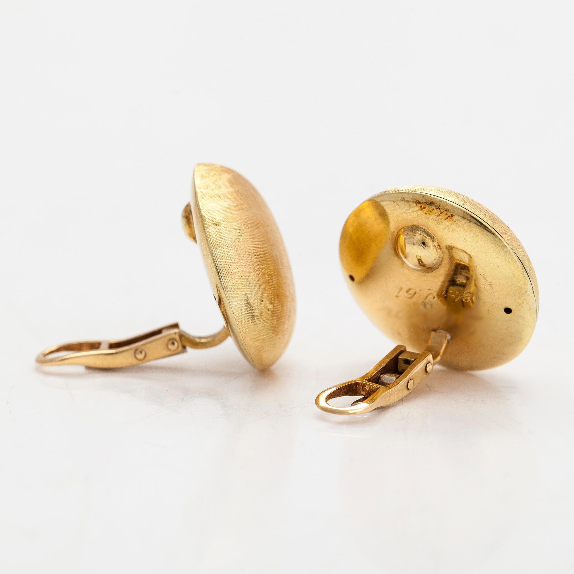 Örhängen, 18K guld.