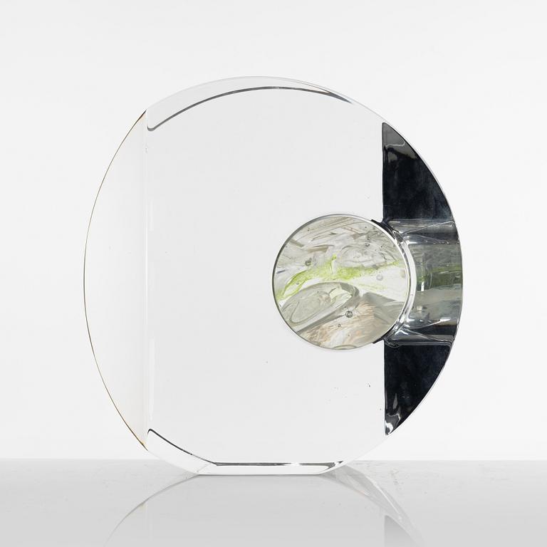 Erika Lagerbielke, unik skulptur, Orrefors, 2002.