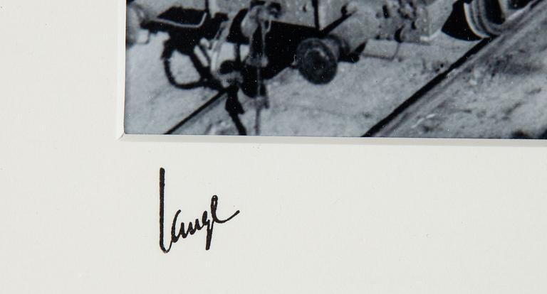 Åke Lange, after, C-print, numbuered 1/10.