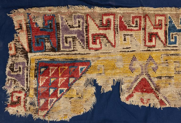 An 18th century Cappadocia fragment, c. 128 x 53 cm.