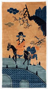 Matta, Kina, ca 178 x 93.