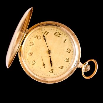 FICKUR, 14 k, savonett. Vikt m urverk ca 77 g.