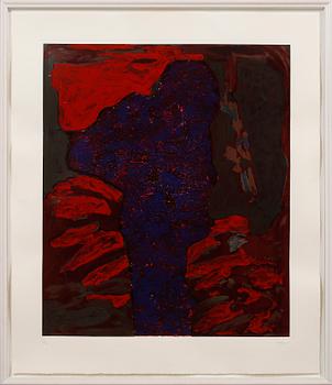 ROLF HANSON, färgserigrafi, signerad, numrerad 22/45 och daterad -91.