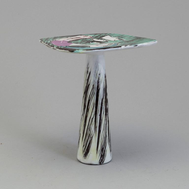 MARI SIMMULSON, ljusstake/skulptur, stengods, Upsala-Ekeby.