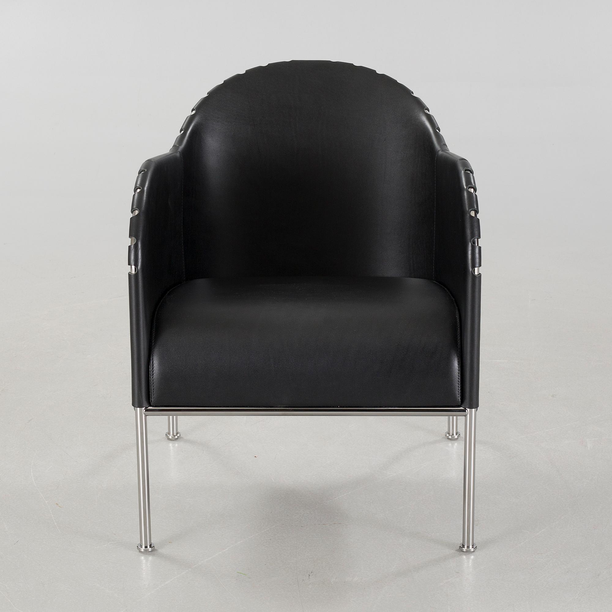 A "Bruno" armchair by Mats Theselius, Källemo, designed in 1997.