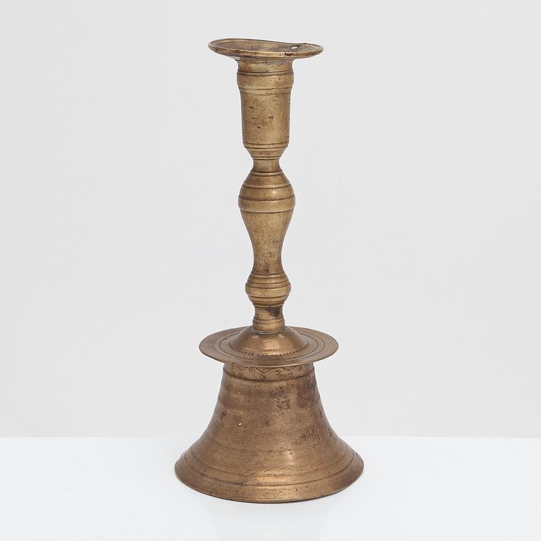 A Central European candlestick probably 16th and 19th centuries.