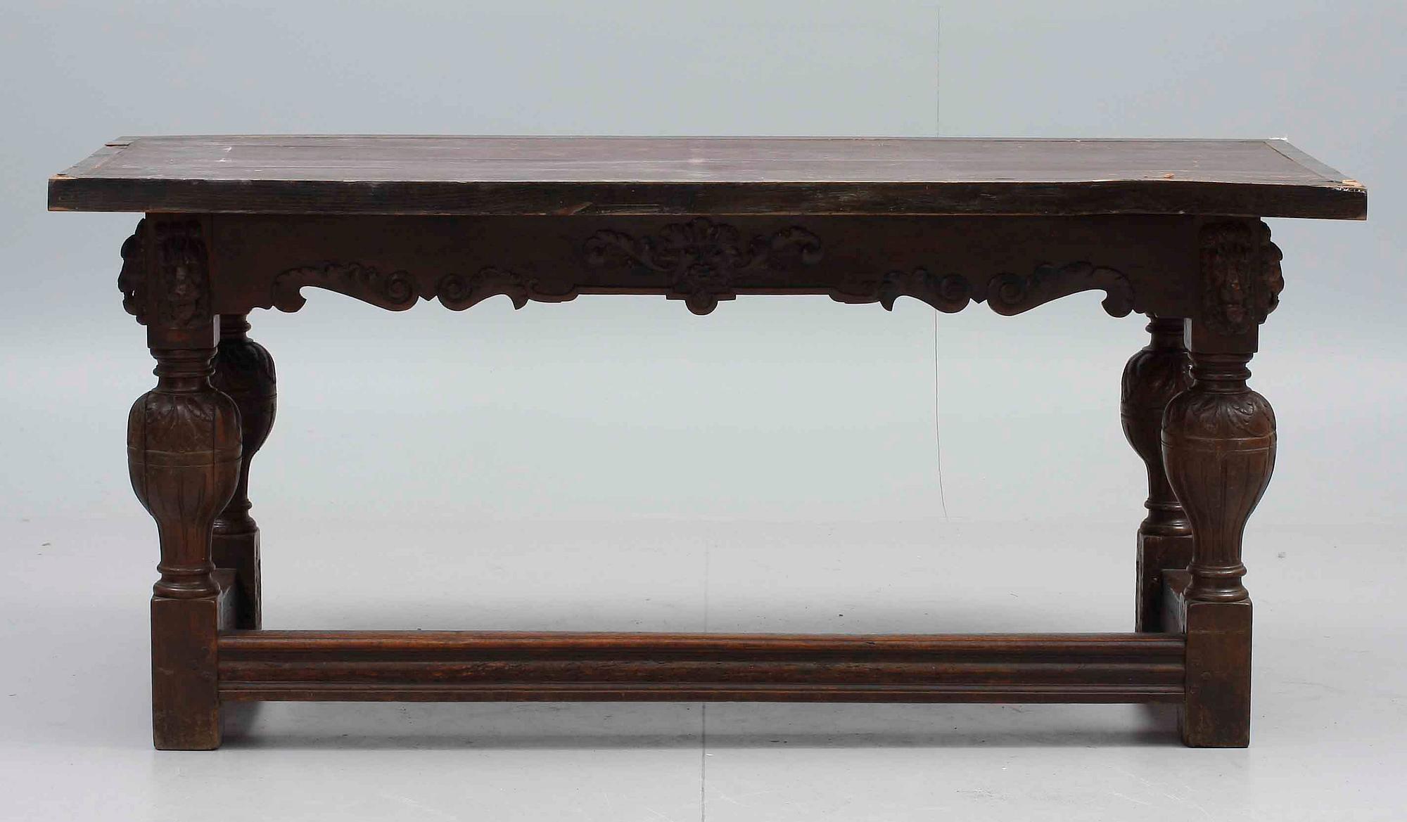 BIBLIOTEKSBORD, renässansstil, 17-1900-tal.