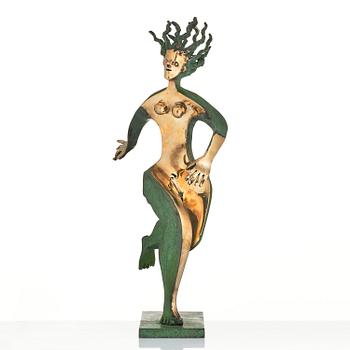 Timo Solin, Springande kvinna.