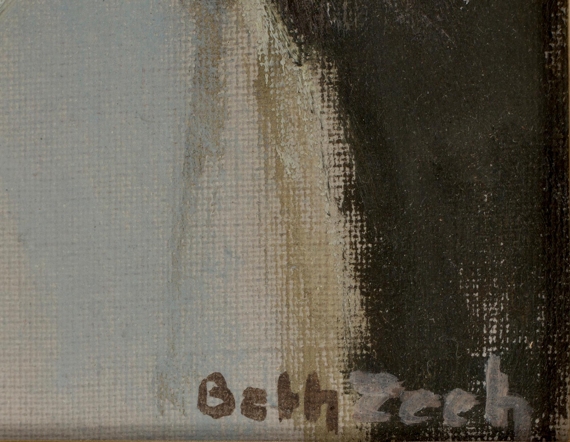 BETH ZEEH, Pastell, signerad. Utförd 1947.