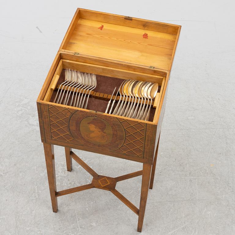 A 115-piece silver flat ware set, 'Sachsisk', G.A. Dahlgren Ab, Sweden, 1936-37.