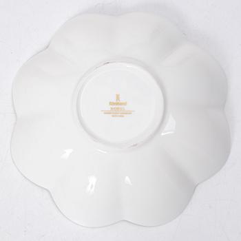 Karin Björquist, Blomformade skålar, 12 st, porslin, "Nobel" Rörstrand.