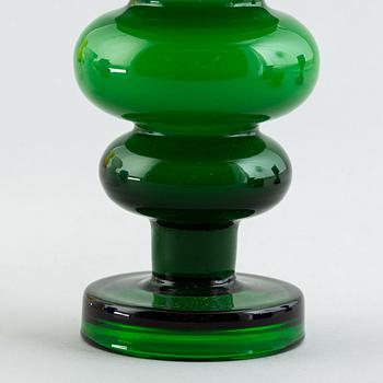 PO Ström, samling glas, 8 delar, Alsterfors Glasbruk, 1960/70-tal.