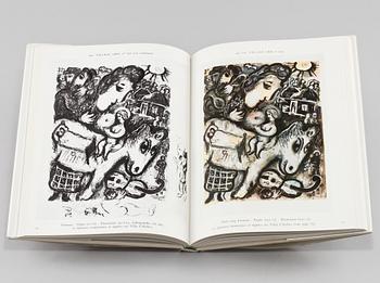 KONSTBÖCKER, 2 st, " Chagall Litographe III" och "Chagall Lithographe IV", 1900-talets andra hälft.