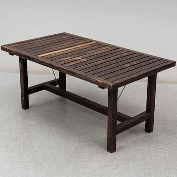 ELSA STACKELBERG, a garden table from the second half of the 20th century.