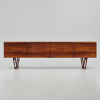 Ib Kofod Larsen, a rosewood veneered sideboard model "501" from the "Ib 500" series, Seffle Möbelfabrik, Sweden 1960s.