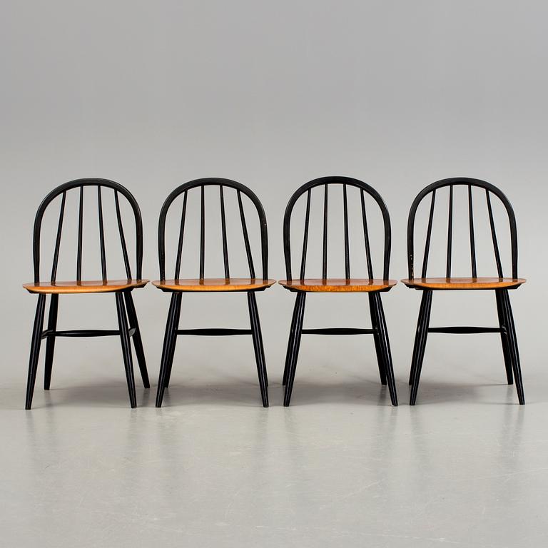 STOLAR, 4 st, "Fanett", Ilmari Tapiovaara, Edsbyverken, 1950-tal.