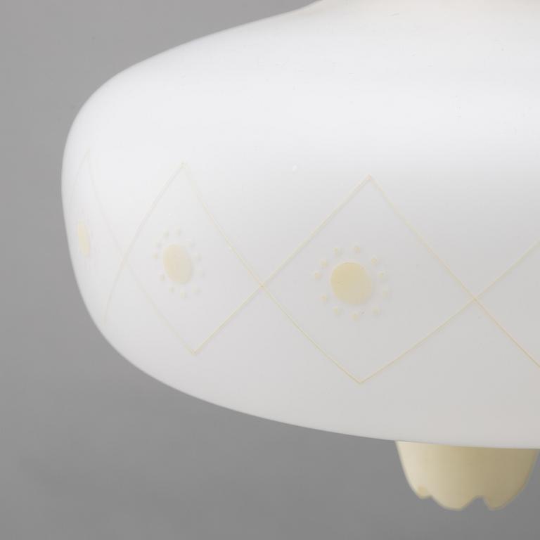 A ceiling lamp, Swedish Modern, 1940s/50s.